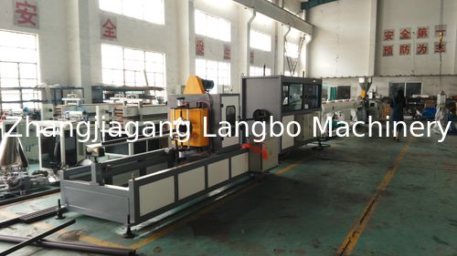 najnowsza sprawa firmy na temat Linia do wytłaczania rur PVC DN110–DN250