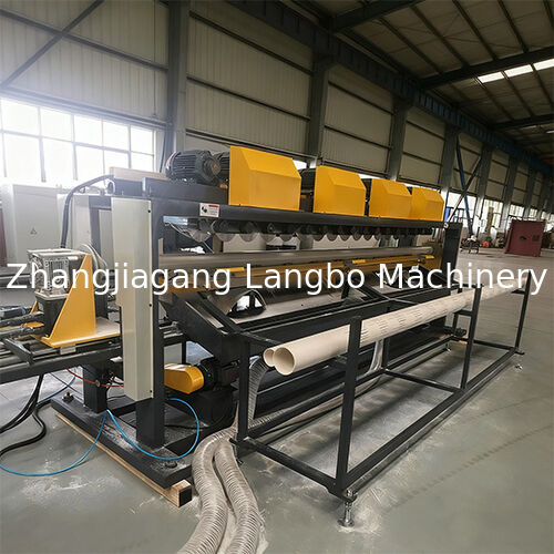 najnowsza sprawa firmy na temat PVC Pipe Grooving Machine for Industrial Pipe Production