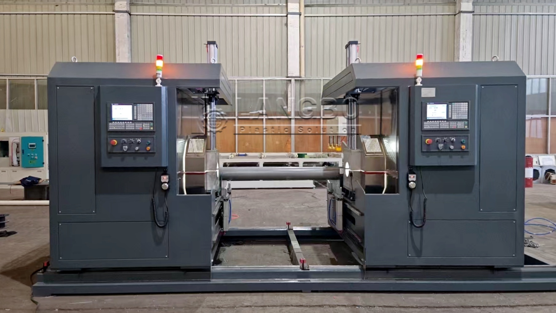 najnowsza sprawa firmy na temat Automatic Threading Machine for Plastic Pipe Processing in Turkey