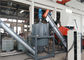1000KG / H Capacity PET Recycling Line With Hot Washing Tanks Automatic Operate