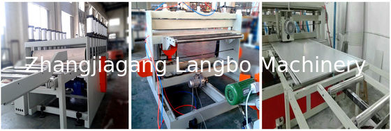 Maszyna do produkcji pianki PCV / linia do wytłaczania płyt piankowych WPC / linia produkcyjna;