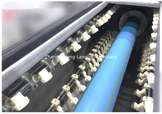Duża waga jednokrętowa wytłaczka 1200mm PE HDPE urządzenia do produkcji rur plastikowych