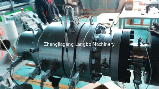 CE ISO Pvc Pipe Extrusion Machine 80/156 Koniczny dwustrętny tłocznik