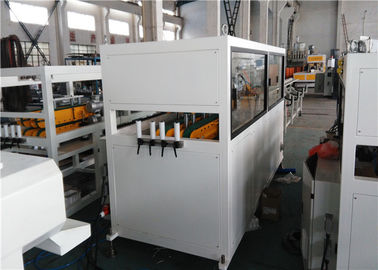 Linia do wytłaczania rur PVC o wysokiej wydajności 150 kg / z systemem cięcia bez pyłu / wiórów