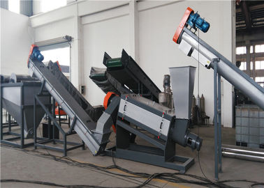 Pet Plastic Recycling Plant Machinery Low Energy Consumption High Performance