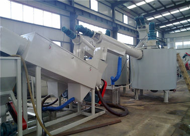 Ss 304 Waste Plastic Film Washing Recycling Machine, Pp Pe Film Washing Line Suszenie na gorącym powietrzu