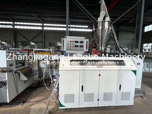 Co Zewnętrzna linia wytłaczania Wpc z 3D embossing