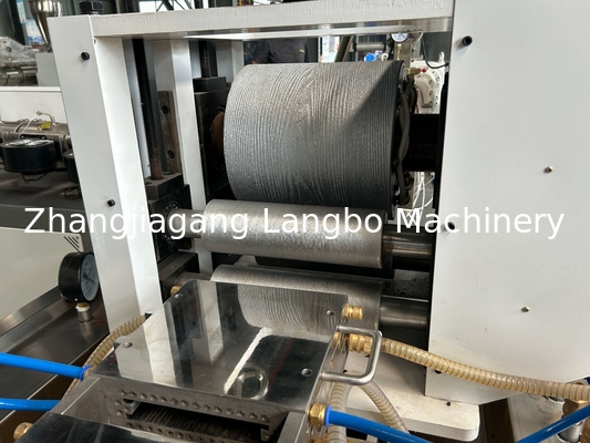 Co Zewnętrzna linia wytłaczania Wpc z 3D embossing