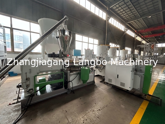 Co Zewnętrzna linia wytłaczania Wpc z 3D embossing