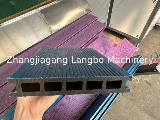 Co Zewnętrzna linia wytłaczania Wpc z 3D embossing