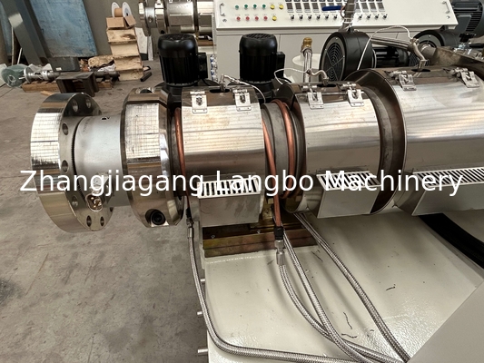 80/173 Stożkowa dwuślimakowa linia do wytłaczania rur z PVC o wydajności 600 kg / H