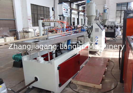 Dwie kolory Pc Plastycznego Rury Extrusion Line dla LED Tube
