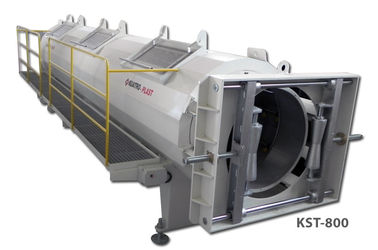 Cable Conduit Pipe Extrusion Machine , Guillotine Cutter Pipe Manufacturing Machine