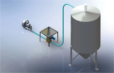 Plastic Industry PVC Mixer Machine Pneumatic Conveyor System 500L Volume