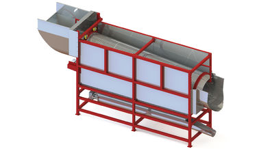 Dynamic Centrifuges Pet Plastic Recycling Machine , Long Life Pet Recycling Machine