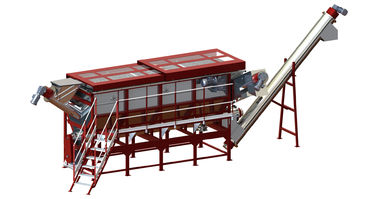 HDPE Plastic Recycling Line Less 2% Final Moisture Content High Efficiency