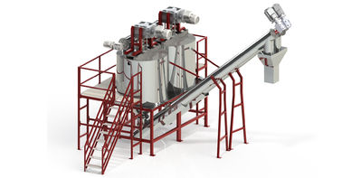 ABS / PET Recycling Line With Pet Separation Tank Different Product Capacity