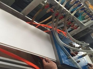 300mm PVC Profile Extrusion Line With Conical Double Screw Extruder