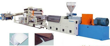 Waterproof PVC Foam Board Extrusion Line ABB Inverter Double Screw Design