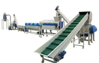 380V PET Plastic Recycling Machine , 500 - 1500kg/H PET Recycling Machinery