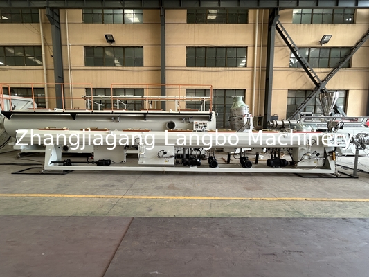 Plastikowe PE Wodny Kabel Rury Extruder Making Machine Plastikowe Rury Liniowe