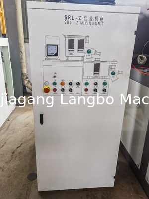 Wytrzymała maszyna do mieszania proszku z tworzyw sztucznych z inwerterem ABB Mixer gorący Mixer zimna Maszyna do mieszania PVC Mixer Unit Pipe Line Plastic Mixer Machine