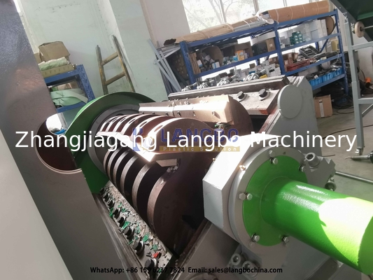 37KW krusznik dla rur PVC Linia maszynowa recykling odpadów z tworzyw sztucznych