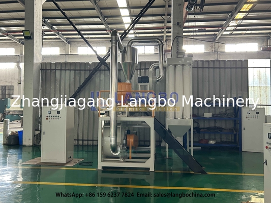 Odpady z profili rur z tworzyw sztucznych Pulverizer Milling Machine