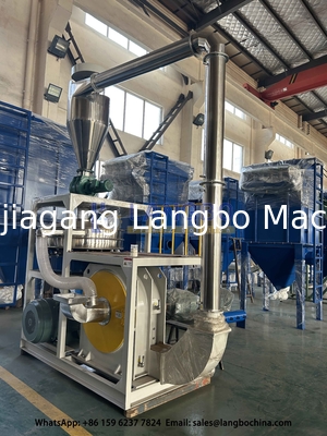 Odpady z profili rur z tworzyw sztucznych Pulverizer Milling Machine