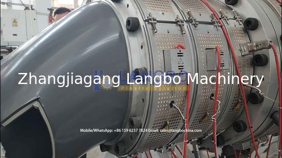 Promocja Najwyższej Jakości Wielkiej Prężnicy UPVC Production Line dla 450-800MM