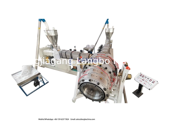 Promocja Najwyższej Jakości Wielkiej Prężnicy UPVC Production Line dla 450-800MM