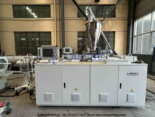 OR SCHNIDER Kontaktor Plastic PVC Rurociąg Liniowy Ekstruzja Maszyna do produkcji Rurociąg Wodowy