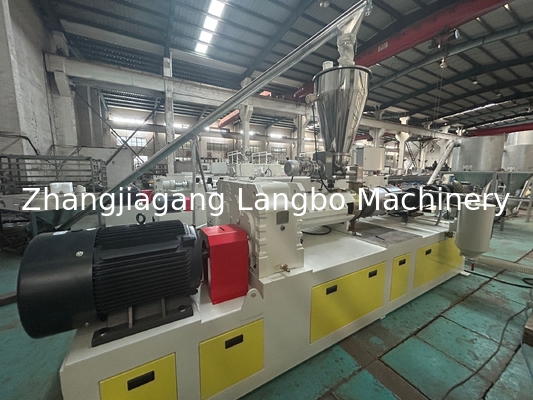 PVC PP PE Proszek plastikowy ciepłe cięcie pelletizing granulating granulator maszyna / linii pelletizer
