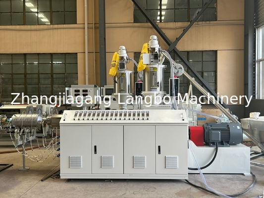 16-63mm PPR przewodowy węzeł Twin Single Screw Extruder Extrusion Plastic Making Machine dla dostaw wody gazowej