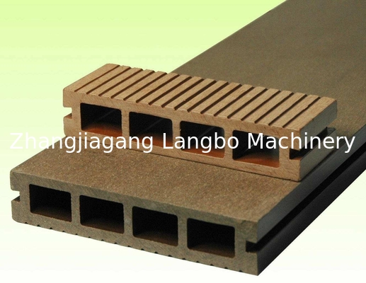 WPC Decking Flooring Post Composite Profile Rail Extrusion Production Line Maszyna do wytwarzania