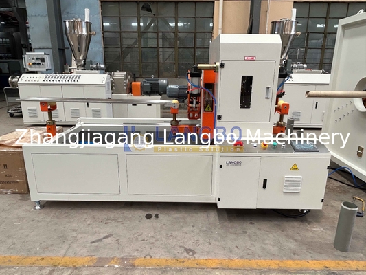 Linia produkcyjna rur PVC o dużej prędkości 800 kg/h z 80/173 śrubą o dużej prędkości dla rur o średnicy 75-250 mm