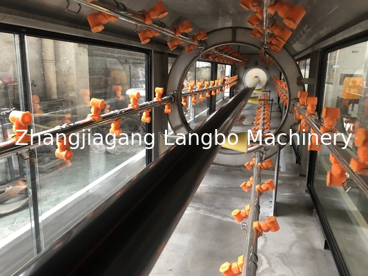 Siemens Motor Plastic Extruder HDPE Production Line Pipe Extrusion Extrusion Machine