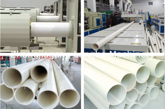 75-250 Maszyna do produkcji rur z tworzyw sztucznych Linia wytłaczania rur PVC Sjz-65/132