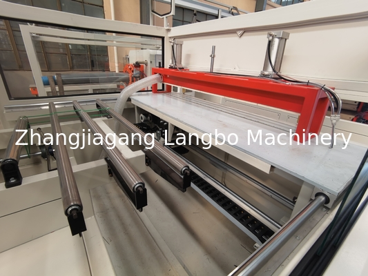 Linia wytłaczania okien PVC Maszyna wytłaczająca 1200 mm Linia produkcyjna płytek PVC z automatyczną maszyną obróbczą