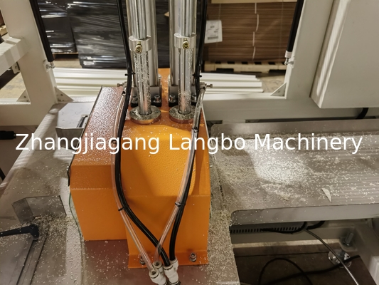 Plast UPVC PVC Panel ścienny Strop kablowy Trunking Okno i drzwi narożnik koralik WPC Decking Profile Extrusion Production Making Manufacturing Machinehine