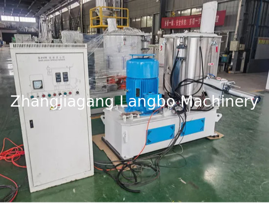 Wytrzymała maszyna do mieszania proszku z tworzyw sztucznych z inwerterem ABB Mixer gorący Mixer zimna Maszyna do mieszania PVC Mixer Unit Pipe Line Plastic Mixer Machine
