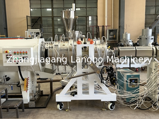 250-315mm PE HDPE Plastic Pipe Extrusion Production Line Wysokiej wydajności HDPE PE Pipe Extruder Extrusion Line