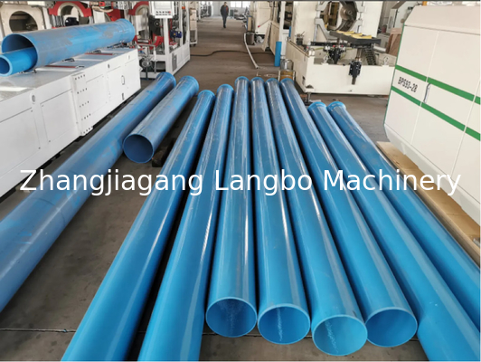 75mm~630mm Plastikowe rury PVC-O Maszyna wytłaczająca Duża średnica Pvco O-PVC Linia produkcyjna rury