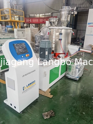Wytrzymała maszyna do mieszania proszku z tworzyw sztucznych z inwerterem ABB Mixer gorący Mixer zimna Maszyna do mieszania PVC Mixer Unit Pipe Line Plastic Mixer Machine