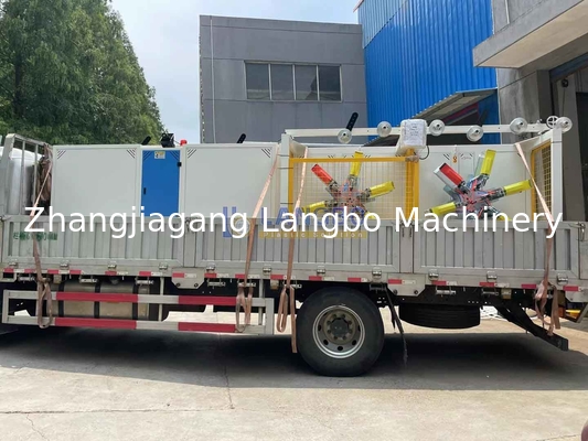 16-160MM PE HDPE Winder Pipe Plastic Soft Hose Coiler Machine z pojedynczą podwójną stacją i prędkością zwojową 0,1-10m/min