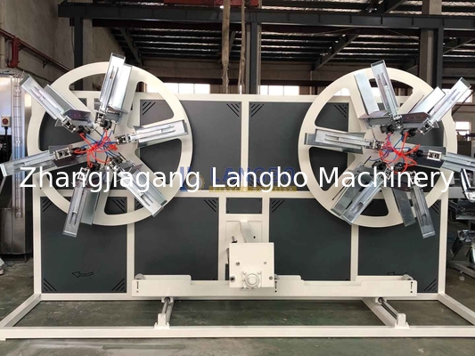 16-160MM PE HDPE Winder Pipe Plastic Soft Hose Coiler Machine z pojedynczą podwójną stacją i prędkością zwojową 0,1-10m/min