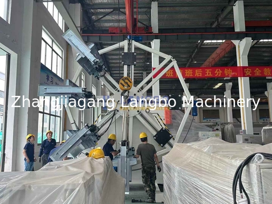 Profesjonalna, w pełni automatyczna automatyczna zwijarka do rur HDPE PE z prędkością zwijania 0,1-10 m/min