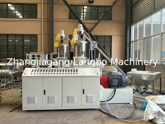 16-630 mm PPR Przewodowy przewód rury Twin Single Screw Extruder Plastic Making Machine Woda gazowa