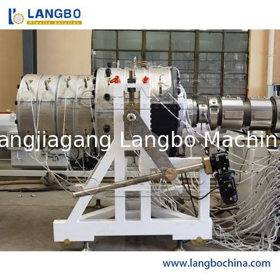 Wytłaczarka do rur PVC PE Maszyny do produkcji rur z tworzyw sztucznych Linia produkcyjna do zaopatrzenia w gaz i wodę Wytłaczarka HDPE