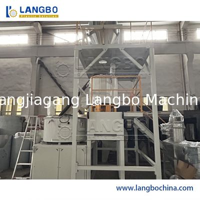 PVC Resin Powder Mixer Unit Machine for Plastic Granule Pipe Profile Making